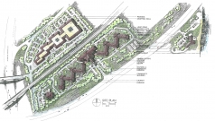 Proposed site plan for the Shepard Road Development
