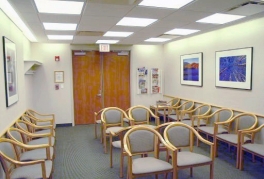 The waiting area at Endoscopy Surgery Centre of Maryland - North