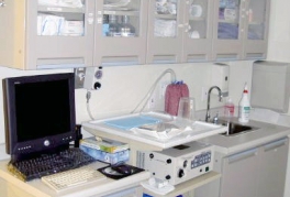 Laboratory and diagnostic machinery at Endoscopy Surgery Centre of Maryland - North